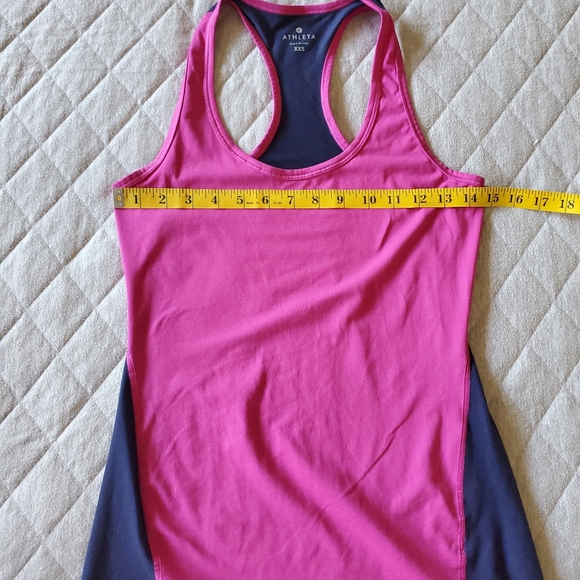 ⭐4/$20 Athleta Racerback Tank Top XXS - Picture 8 of 9